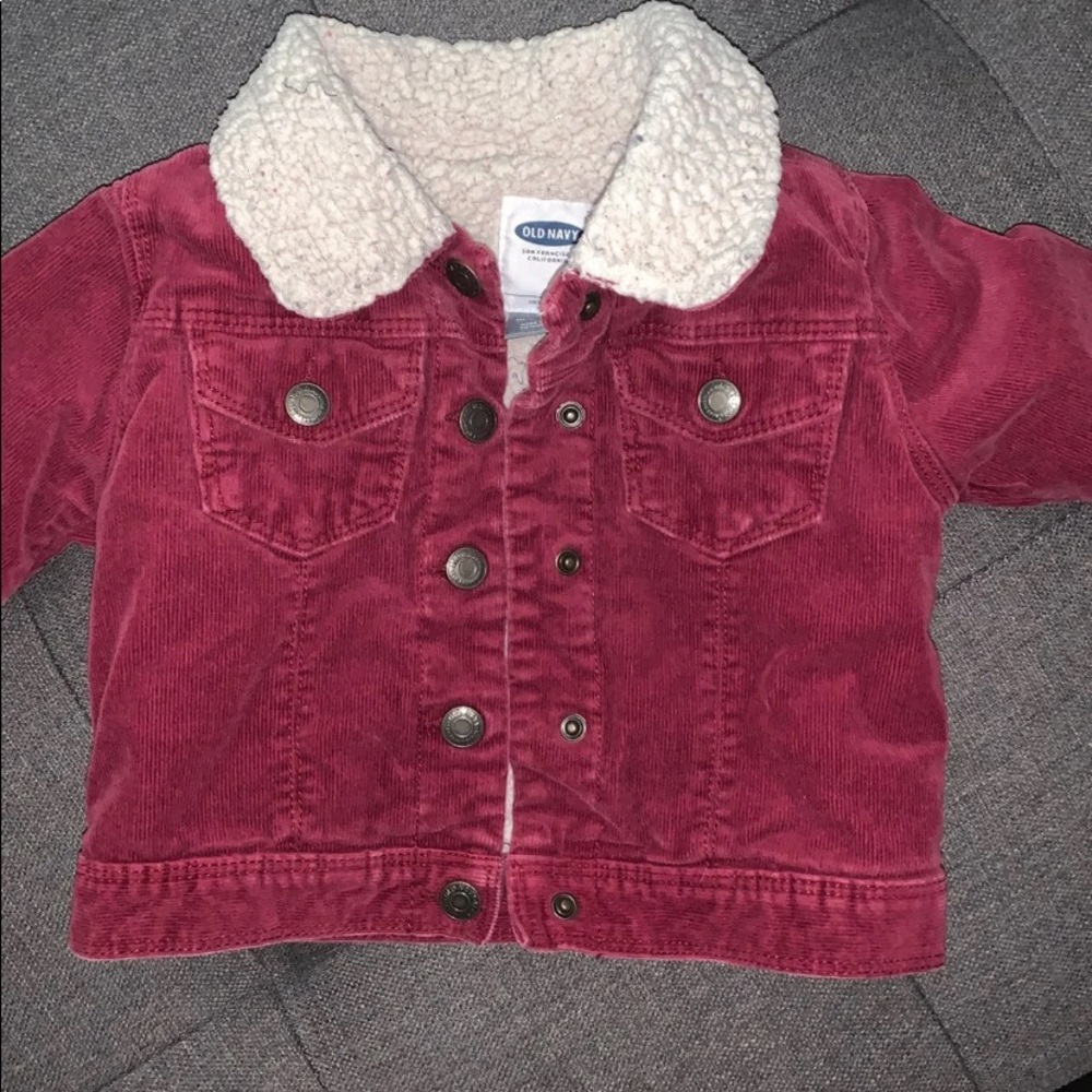 Corduroy kids jacket